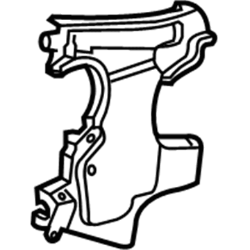 Honda 72112-SWA-A01 Cover, R. Lever