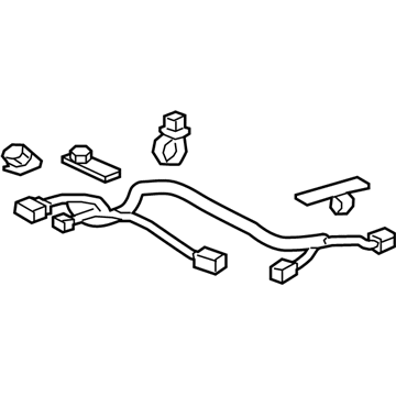 Honda 81206-TBA-A61 Cord Power Seat R, F