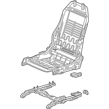 Honda 81126-TGG-A81 Frame, R. FR. Seat