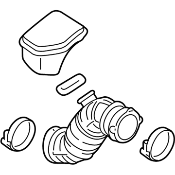 Hyundai 28130-2S800 Hose Assembly-Air Intake