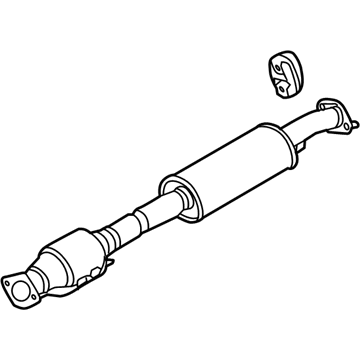 Hyundai 28600-C2400 Center Muffler Complete