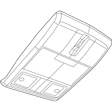 Mopar 1MU03HDAAB Console-Overhead