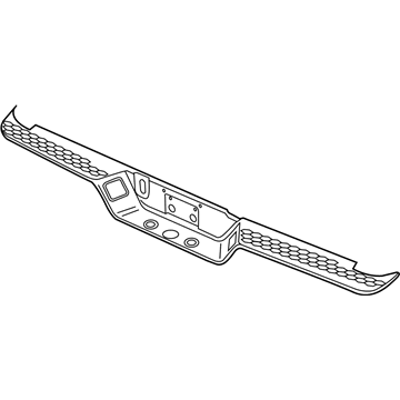 Mopar 55112621AB Step-Rear Bumper
