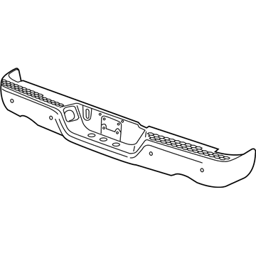 Mopar 55112601AE Bumper-Step