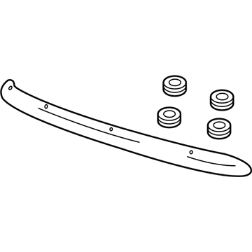 Mopar 82205903AB Front Air Deflector