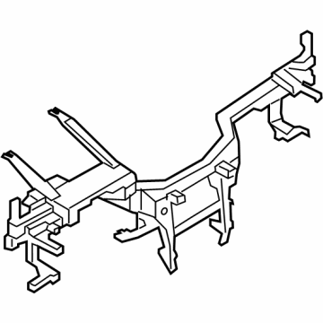 BMW 51-45-9-393-782 CARRIER INSTRUMENT PANEL
