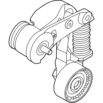 Kia 252802M810 Auto TENSIONER Assembly