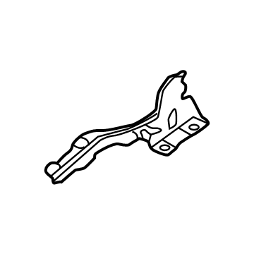 Nissan 65400-6LB0A Hinge Assembly-Hood, RH
