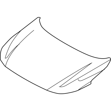 Nissan F5100-6LBMA Hood