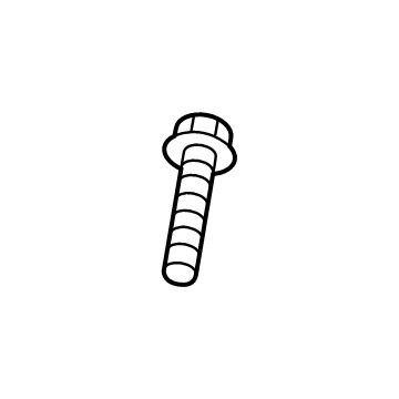 BMW 07-11-9-906-093 Hex Screw With Collar