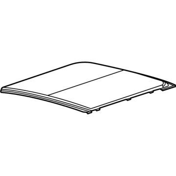 Mopar 68357667AA Glass-SUNROOF