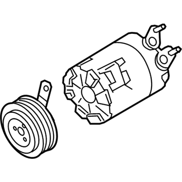 Ford GV6Z-19703-G Compressor Assembly