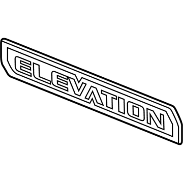 GM 84682660 Nameplate