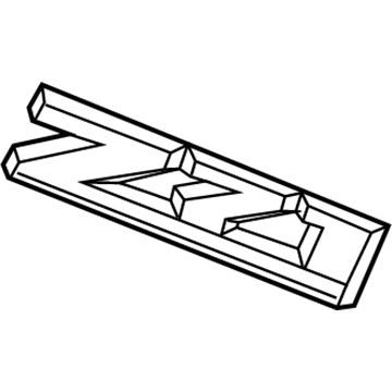 GM 23465290 Nameplate
