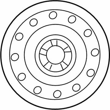 Kia 529102G900 Wheel Assembly-Temporary