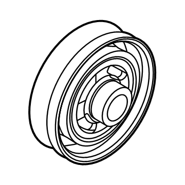 Kia 231242S000 PULLEY-DAMPER