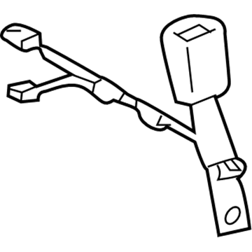 Lexus 73230-60580-A0 Belt Assembly, Front Seat