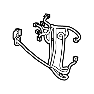 Lexus 82151-48800 Wire, Front Door, RH