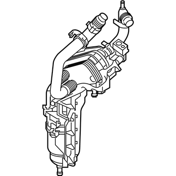 Mopar 68423359AB CONDENSER-Air Conditioning