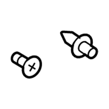 Lexus 60117-0E010 Cover Sub-Assembly, Front Pillar