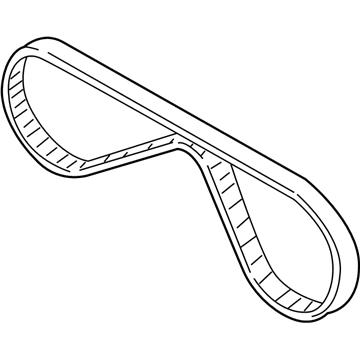 BMW 11-28-7-833-266 Ribbed V-Belt