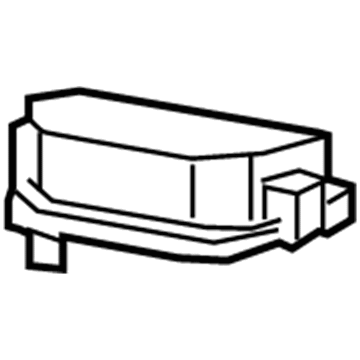 Infiniti 24372-6HB0A Cover-Relay Box
