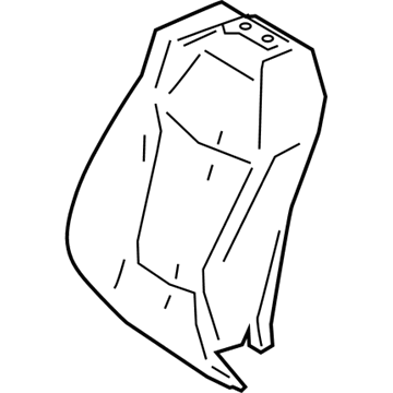 Toyota 71552-02D40 Seat Back Pad