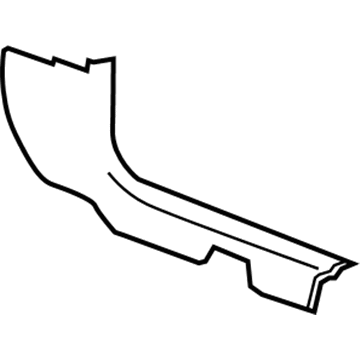 Mopar 1BS36DK7AD Panel-COWL Side Trim