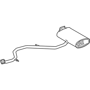 Toyota 17430-37820 Muffler & Pipe