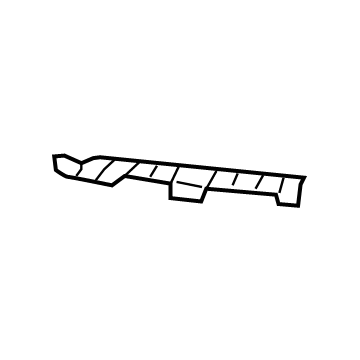 Hyundai 86555-B1800 Bracket-Front Bumper Side Support, LH