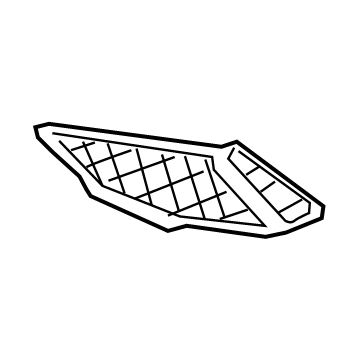 Hyundai 86567-B1800 Piece-Front Bumper Guard Lower, LH