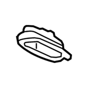 GM 88935735 Rear Overhead Lamp