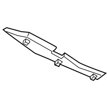 BMW 51-48-7-458-757 SEAL, SIDE FRAME, LEFT