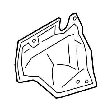 BMW 51-48-7-456-401 SOUND INSUL.,ENG.-COMP. PART:514810