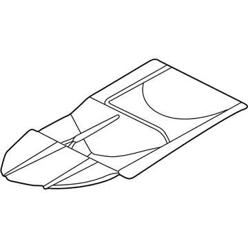 BMW 51-45-8-170-282 Folding Partition Insert