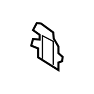 Nissan 30417-6N20A Cover-Rear Plate