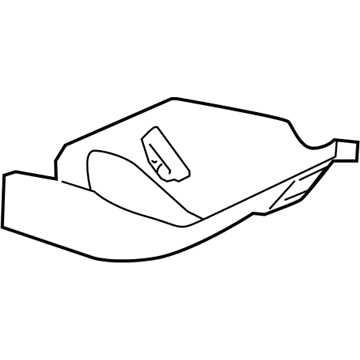 Ford BB5Z-5E258-E Lower Shield