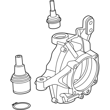 Ford PC3Z-3K185-C KNUCKLE - FRONT WHEEL