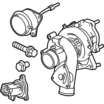 GM 12637545 Turbocharger