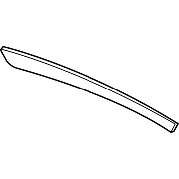 BMW 51-41-6-983-763 Decorative Strip, Door Front Left