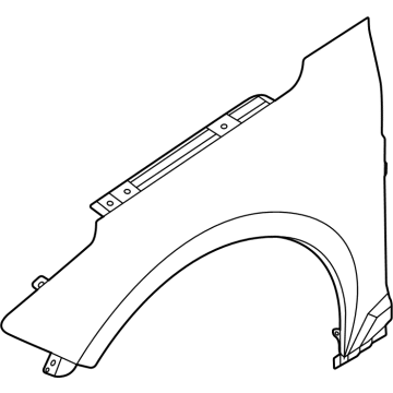 Kia 66310L2000 Panel Assembly-Fender, LH