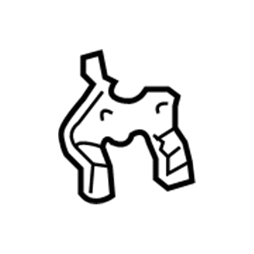 Lexus 71356-60050 Plate, Rear Seat Back Hinge, Inner LH