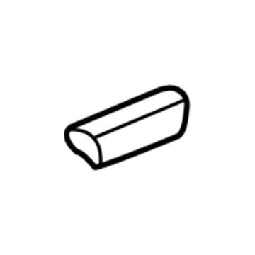 Honda 81231-S01-003ZC Knob, R. Reclining *NH264L* (CLASSY GRAY)