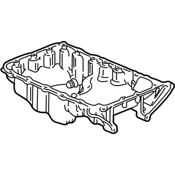 Acura 11200-P8A-A00 Pan, Oil