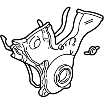 Honda 11810-P8A-A00 Cover Assembly, Timing Belt (Lower)