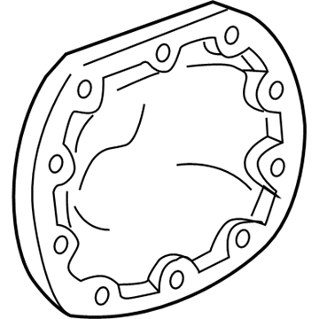 Ford 6R3Z-4033-A Rear Cover