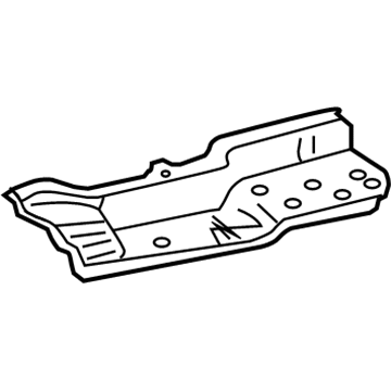 Ford 6L2Z-7810124-AA Sidemember Extension