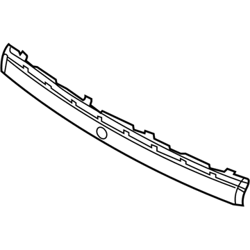 BMW 51-11-7-142-184 Bumper Guard, Centre, Primed
