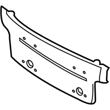 BMW 51-11-7-142-181 Licence Plate Base Primed