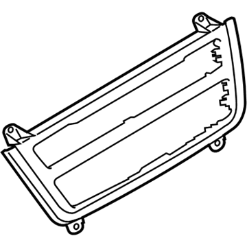 BMW 64-11-9-358-939 Trim, A/C Operating Unit